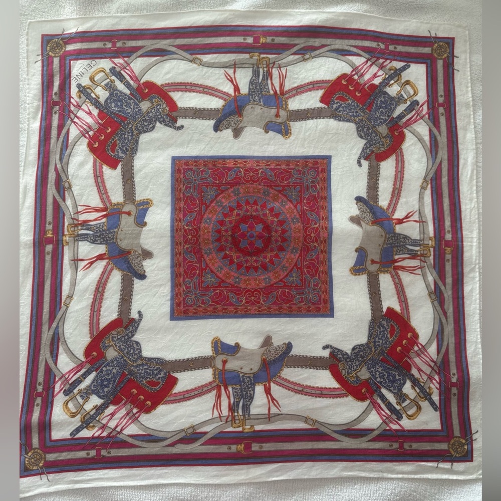 VTG Celine 20inX20in scarf